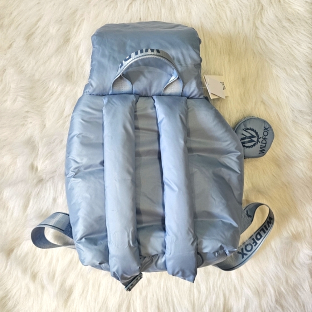 Wildfox Light Blue Puffer Backpack - Picture 6 of 6